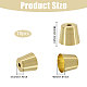 Iron Table Leg Protector Cups&nbsp;AJEW-WH0816-416A-G-2