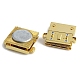 Alloy Magnetic Handbag Locks&nbsp;PW-WG56403-01-4