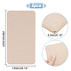 フェルトインサートバッグボトム  クッションパッド  長方形  キャメル  25x13x0.45cm&nbsp;DIY-WH0308-167B-01-2