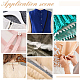 Polyester Braid Trims with Elastic Button Loops&nbsp;OCOR-WH0071-039B-5