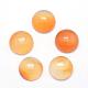 Natural Yellow Agate Cabochons&nbsp;G-P393-R17-12mm-1