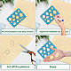 Acrylic Earring Handwork Template&nbsp;DIY-WH0359-049-3
