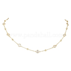 Brass Satellite Chains Necklaces&nbsp;NJEW-JN05254