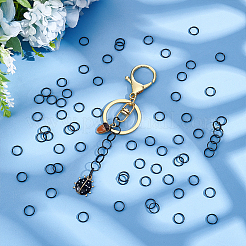 120Pcs Stainless Steel Split Rings&nbsp;FIND-UN0016-68