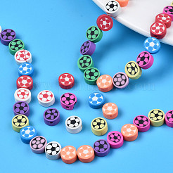 Handmade Polymer Clay Bead Strands&nbsp;CLAY-N006-75