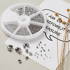 304 Stainless Steel Crimp Beads&nbsp;STAS-TA0004-11P