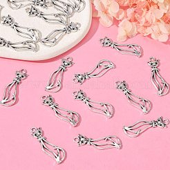 Tibetan Style Alloy Kitten Pendants&nbsp;LF10383Y-NF