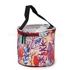 ポリエステルカラムヤーン保存袋  ポータブル編み糸ボールオーガナイザー用  葉  14x14cm&nbsp;SENE-PW0017-08B