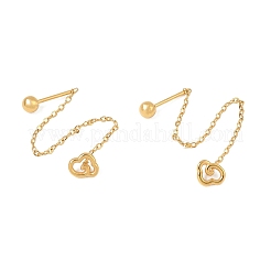 304 Stainless Steel Ear Thread for Women&nbsp;SA-CBA44F8-02G