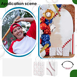 16Pcs Baseball Paper Bags&nbsp;DIY-PH0032-51