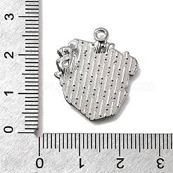 Alloy Enamel Pendants&nbsp;FIND-Z094-02P-08