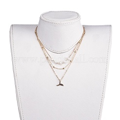 3 Layered Necklaces&nbsp;X-NJEW-JN02560