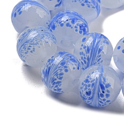 Handmade Lampwork Beads Strands&nbsp;LAMP-L079-05D