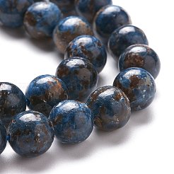 Natural Pegmatite Beads Strands&nbsp;G-F694-01A-8mm