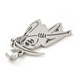 Non-Tarnish 201 Stainless Steel Pendants&nbsp;STAS-E015-15P