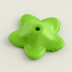 Opaque Acrylic Flower Bead Caps&nbsp;SACR-Q099-M53