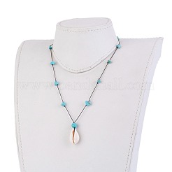 Natural & Synthetic Mixed Gemstone Necklaces&nbsp;NJEW-JN02288-M