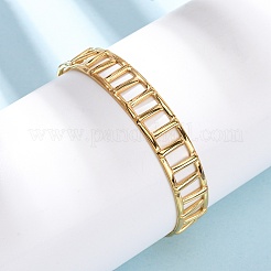 304 Stainless Steel Cuff Bangles for Women&nbsp;BJEW-G749-15G