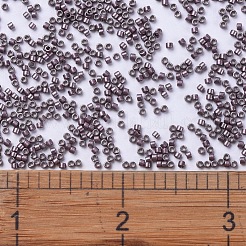 MIYUKIデリカビーズ  シリンダー  日本製シードビーズ  11/0  （db0462)亜鉛メッキダークモーブ  1.3x1.6mm  穴：0.8mm  約2000個/10g&nbsp;X-SEED-J020-DB0462
