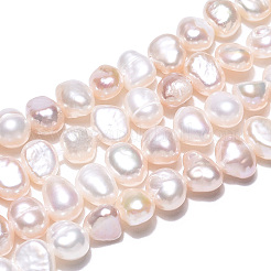 Natural Cultured Freshwater Pearl Beads Strands&nbsp;PEAR-N014-04D
