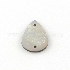 Teardrop Black Lip Shell Links connectors&nbsp;SHEL-R009-41