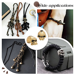 2Pcs Brass European Beads&nbsp;KK-PH0013-56AG