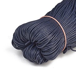 中国のワックスコットンコード  プルシアンブルー  2mm  約382.76ヤード（350m）/バンドル&nbsp;YC2mm227