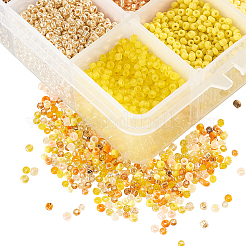 480g 24 Colors 12/0 Glass Round Seed Beads&nbsp;SEED-CJ0001-11