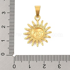 Ion Plating(IP) 304 Stainless Steel Pendants&nbsp;STAS-D112-06G