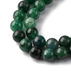 Natural Fuchsite Beads Strands&nbsp;G-K393-A02-6mm