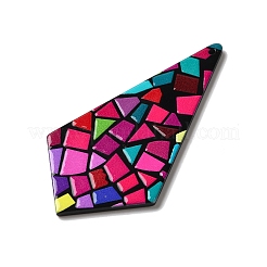 Printed Kite Acrylic Big Pendants&nbsp;OACR-L018-14D