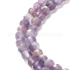 Natural Amethyst Beads Strands&nbsp;G-G989-A02