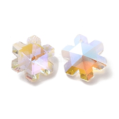 Electroplate Transparent Glass Pendants&nbsp;GLAA-A008-05D