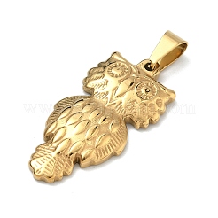 304 Stainless Steel Pendants&nbsp;STAS-F336-09G-01