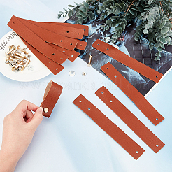 Rectangle Leather Drawer Handles&nbsp;AJEW-WH0251-77D