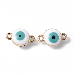Alloy Enamel Connector Charms&nbsp;ENAM-G214-03G