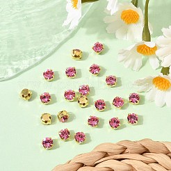 Preciosa&reg MAXIMA Crystal in Sew-On Cup&nbsp;Y-PRC-SS19-70010-G