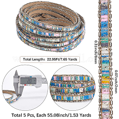 5pcs Imitation Leather Cords&nbsp;LC-CL0001-01C