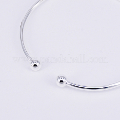 Brass Torque Bangles&nbsp;KK-WH0034-22P-1