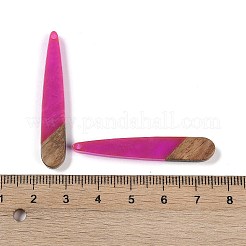 Resin & Wood Pendants&nbsp;WOOD-F015-01F