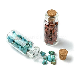 Transparent Glass Wishing Bottle Decoration&nbsp;AJEW-JD00010