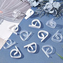 28Pcs 2 Colors Plastic Tablecloth Clips&nbsp;AJEW-GF0007-22