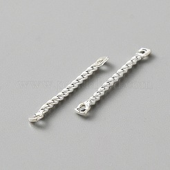Brass Connector Charms&nbsp;KK-TAC0017-03C-S