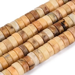 Natural Huanglong Jade Beads Strands&nbsp;G-N367-03A-03