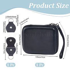 1Pc PU Leather Guitar Pick Storage Box&nbsp;OFST-CL0001-12