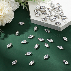 80Pcs Sew on Rhinestone&nbsp;DIY-MA0005-55C