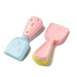 樹脂カボション  シャベル  ミックスカラー  33x13x7mm&nbsp;CRES-M002-11