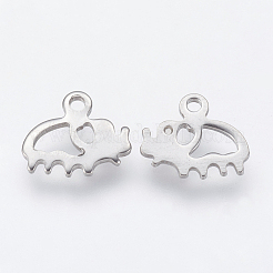 Tarnish Resistant 201 Stainless Steel Charms&nbsp;STAS-K150-06P