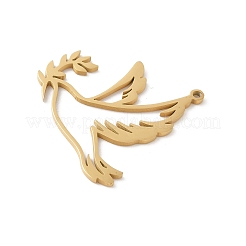 304 Stainless Steel Pendants&nbsp;STAS-G355-12G