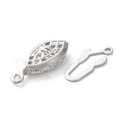 Brass Filigree Box Clasps&nbsp;KK-L205-07P